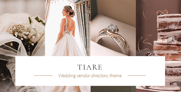 Tiare - Wedding Vendor Directory WordPress Theme Logo